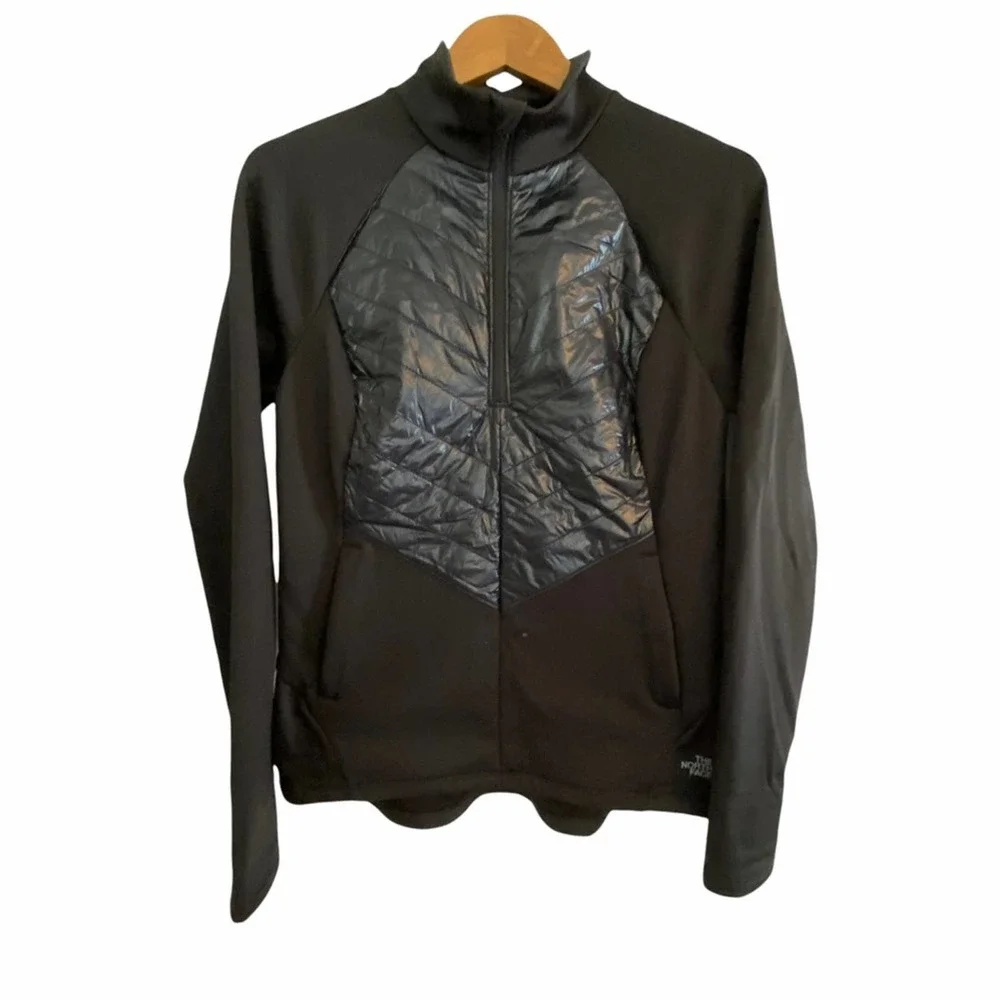 The North Face Black Winter Warm Half Zip Jacket M - Picture 2 of 12